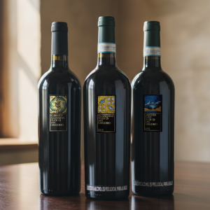 Kit Cata de Vinos En Casa - Vino Blanco Greco di Tufo, Vino Blanco Falanghina y Vino Tinto Rubrato Aglianico